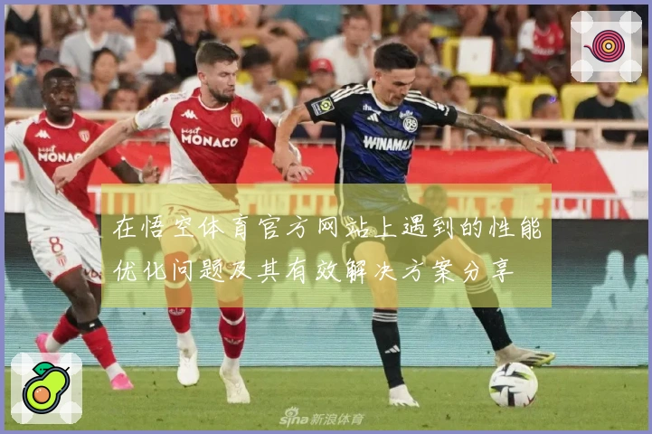 在悟空体育官方网站上遇到的性能优化问题及其有效解决方案分享